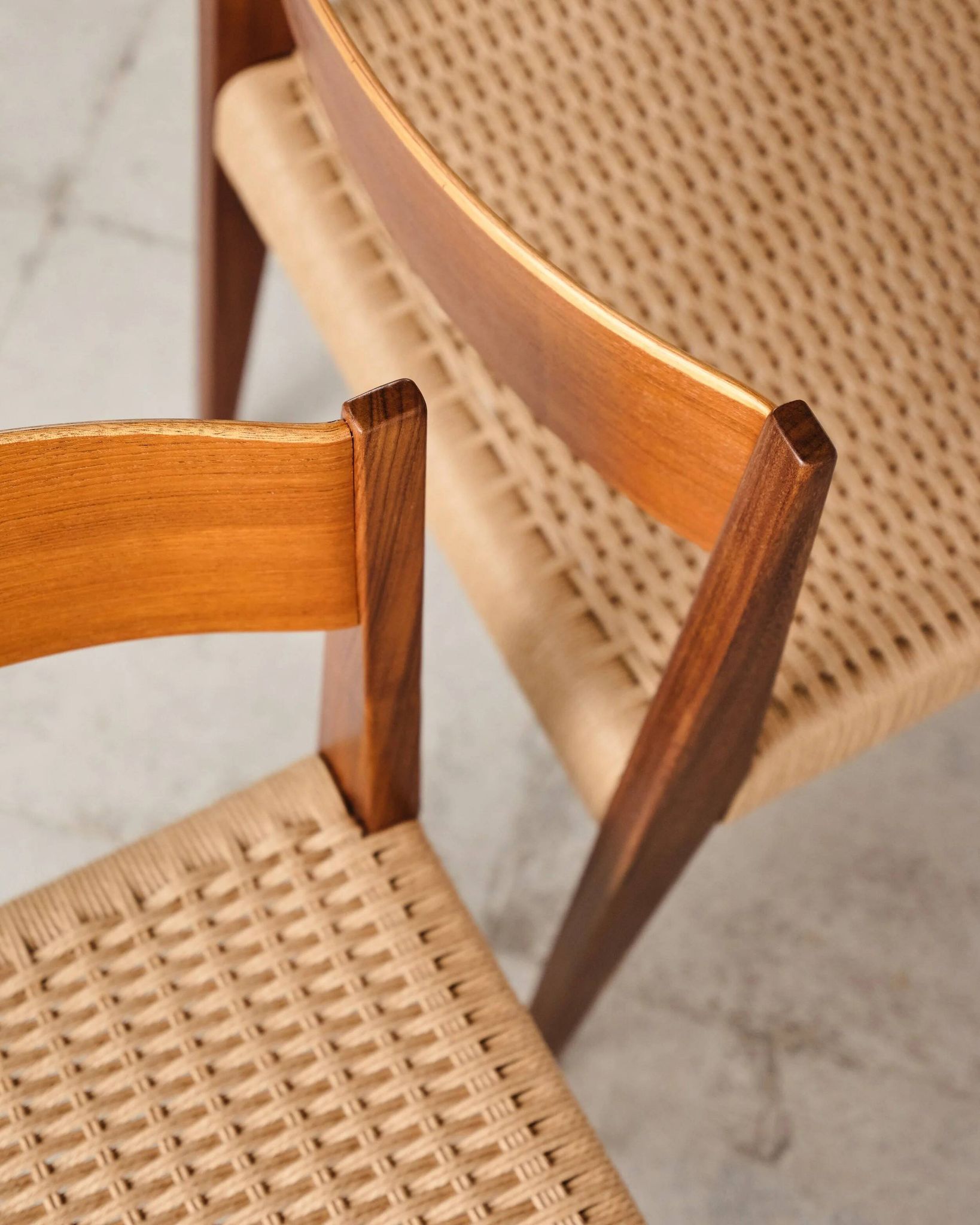 Set of 12 Pia chairs by Poul Cadovius, Denmark, 1950s
