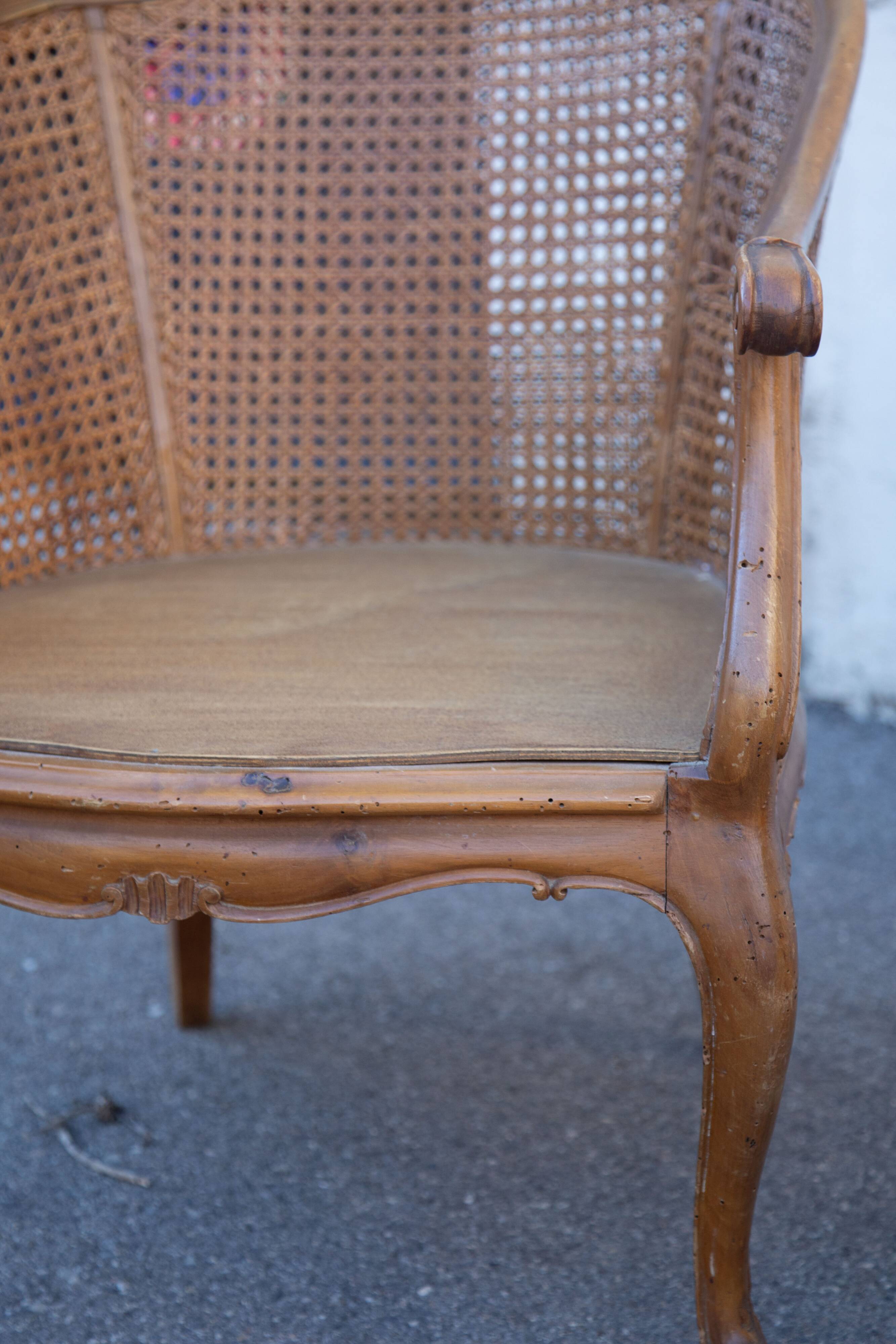 Pair of cannés convertible armchairs
