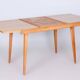 Mid-Century Czech Extendable Table in Beech and Ash attributed to Tatra Pravenec, 1950s