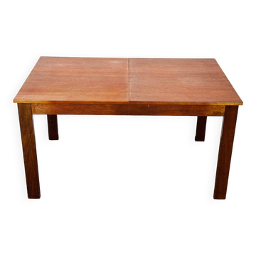 Scandinavian dining table in teak