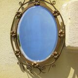Old wall mirror