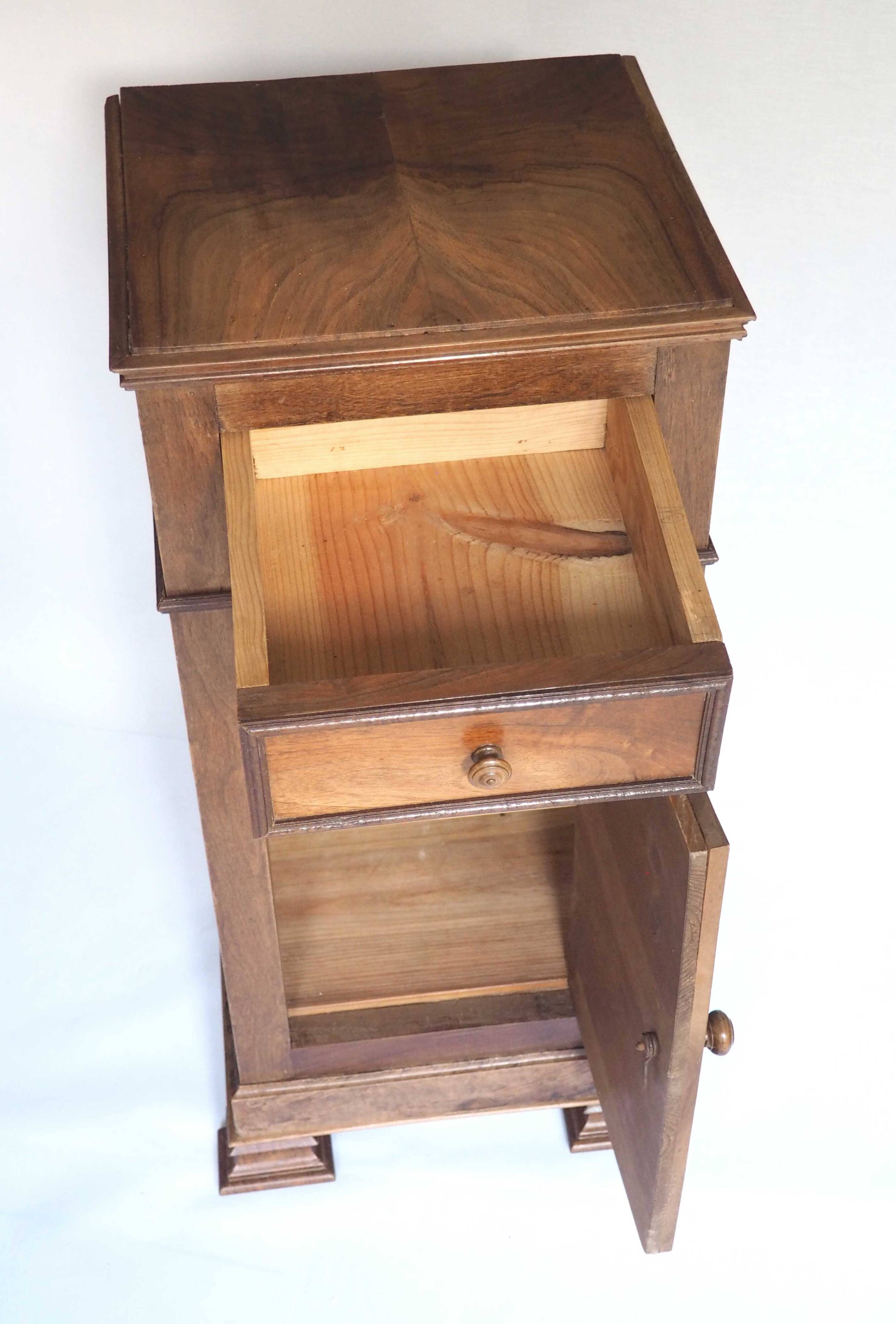 All-wood bedside table or storage unit