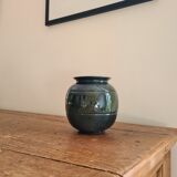 Art deco ball vase