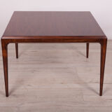 Table basse en palissandre de Johannes Andersen pour CFC Silkeborg, années 1960