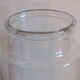 Old medicine jar - glass apothecary: Flax seeds