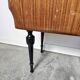 80s Italian Nightstand with Glass top