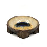 Art Deco ceramic centerpiece, Mougin Freres, Nancy France 1920s