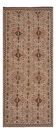 Tapis de couloir turc vintage 140x320 cm