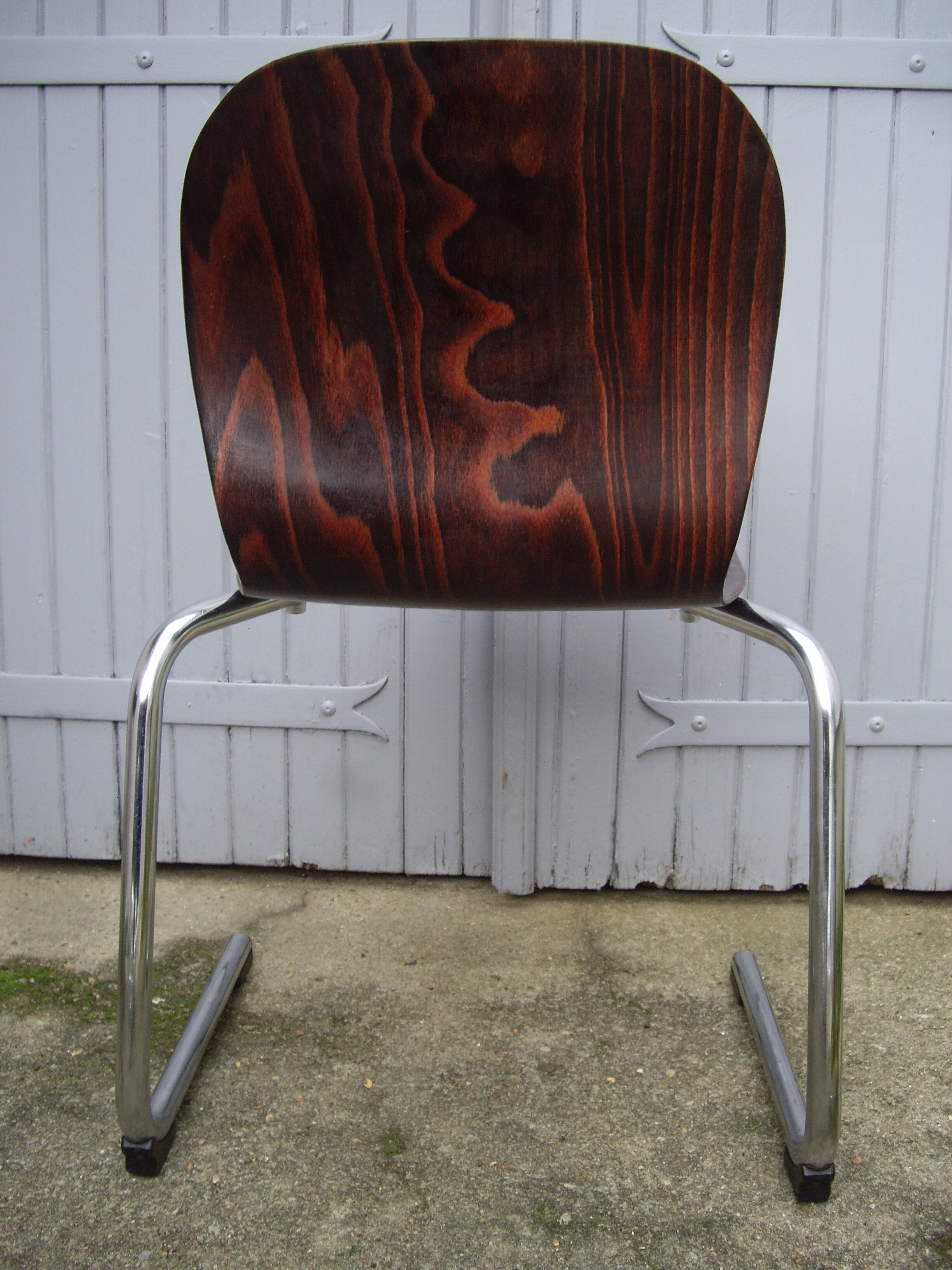 6 Pagholz chairs 70/80