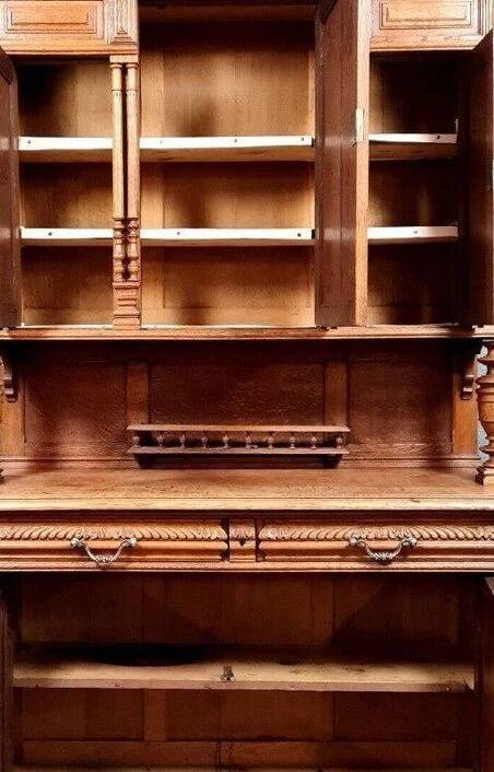 Renaissance style oak sideboard by Picard in Paris