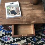Side table, low wood