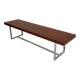 Ancienne et XXL table basse design italien année 70 placage palissandre