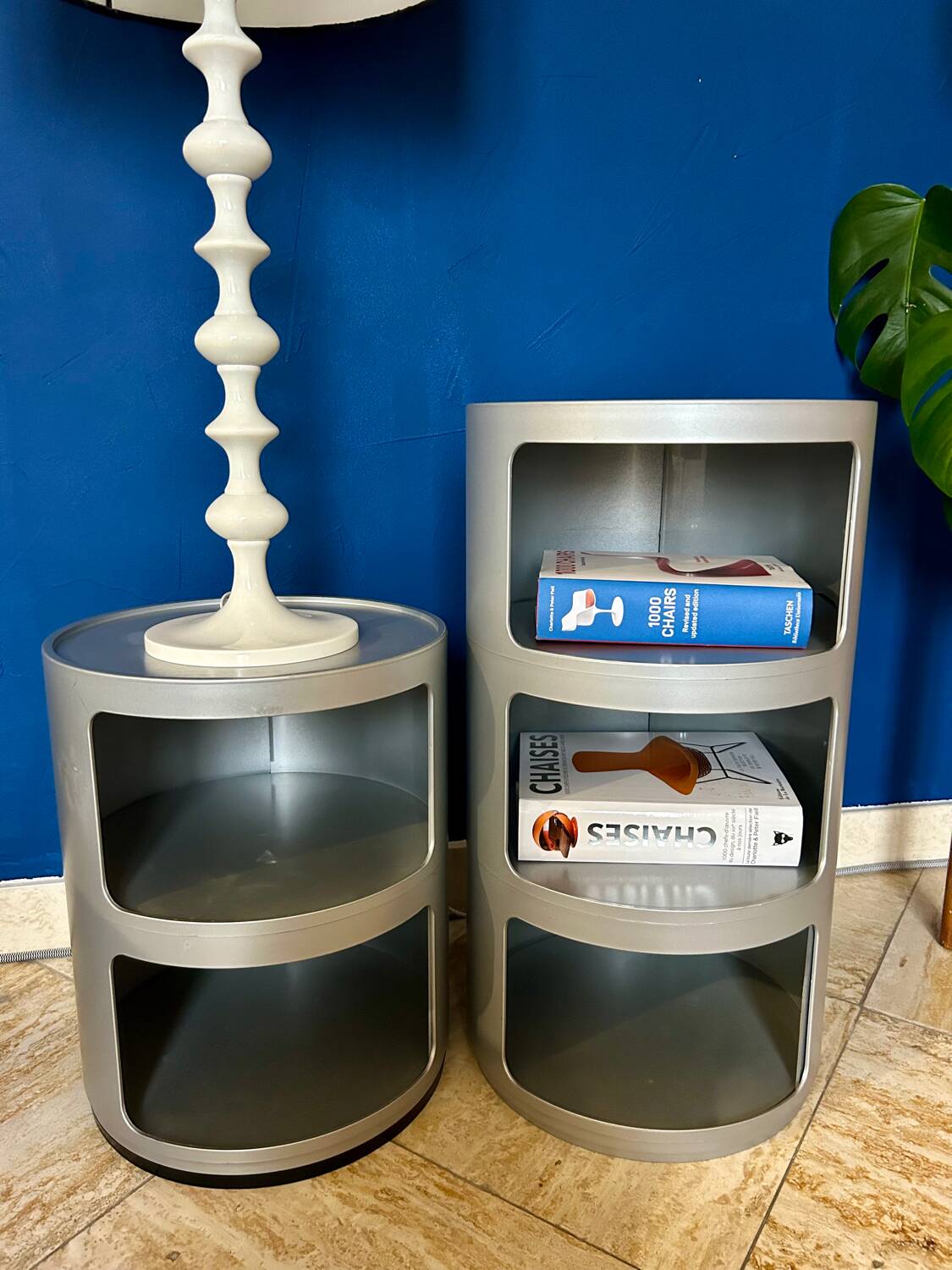 Pair of Kartell bedside tables