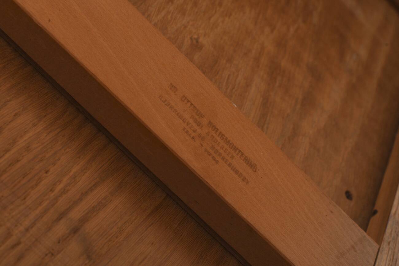 Fine Danish Hans J. Wegner Desk AT-305 Andreas Tuck 1950s.