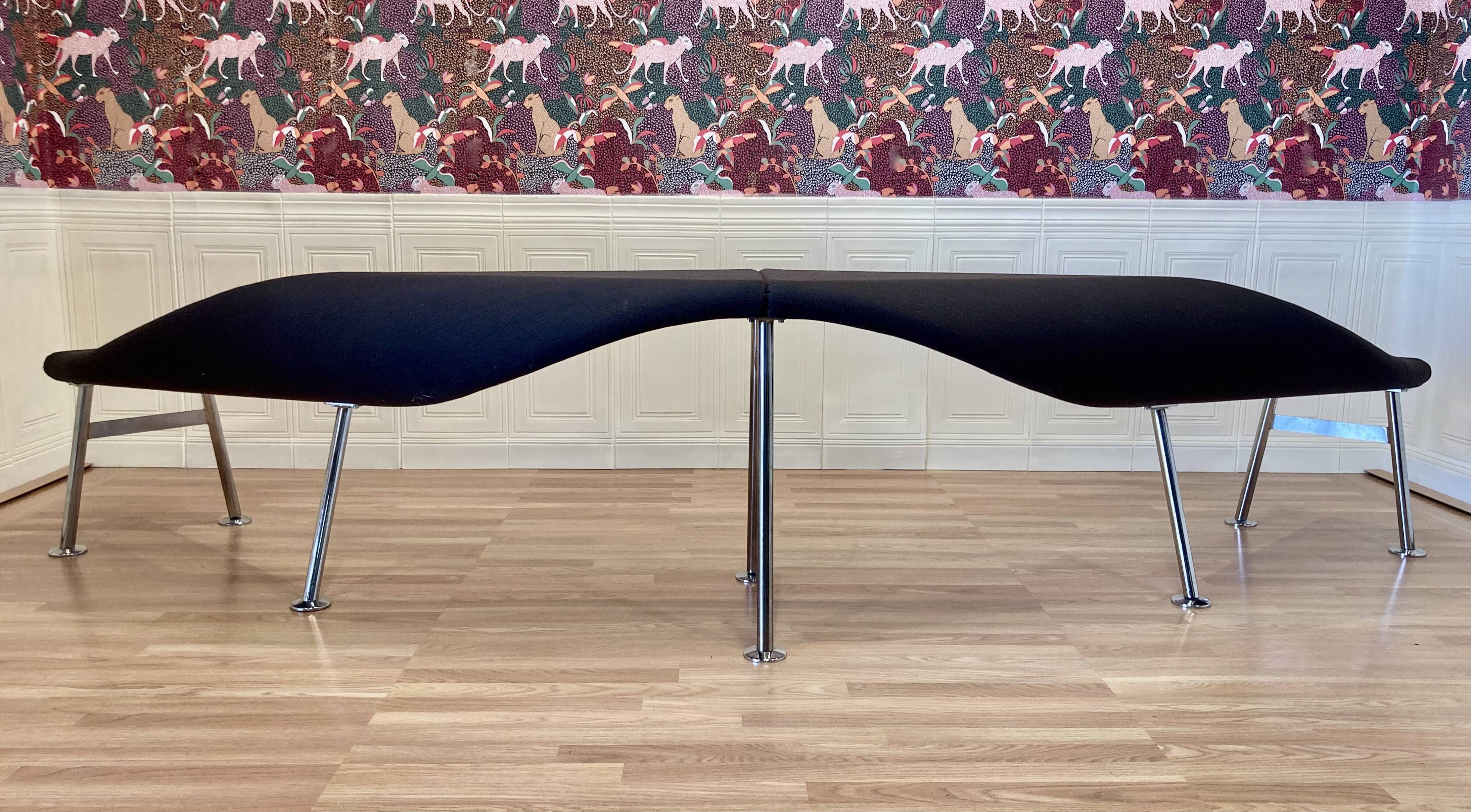 Banc / canapé design scandinave 340 cm.