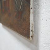 Old painting on canvas signed Tobias Marcier