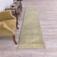 2x10 Green Vintage Runner Rug, 67x310Cm