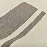 Kilim Gray Beige Ethnic Pattern Vintage Kilim Rug, 282x395Cm