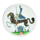 Henri Laurent's earthenware plate
