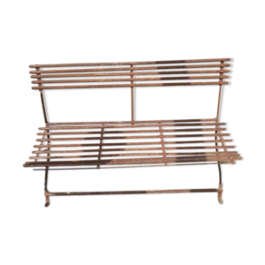 banc de jardin du XIXe