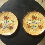 Pair of plates J Massier in Vallauris