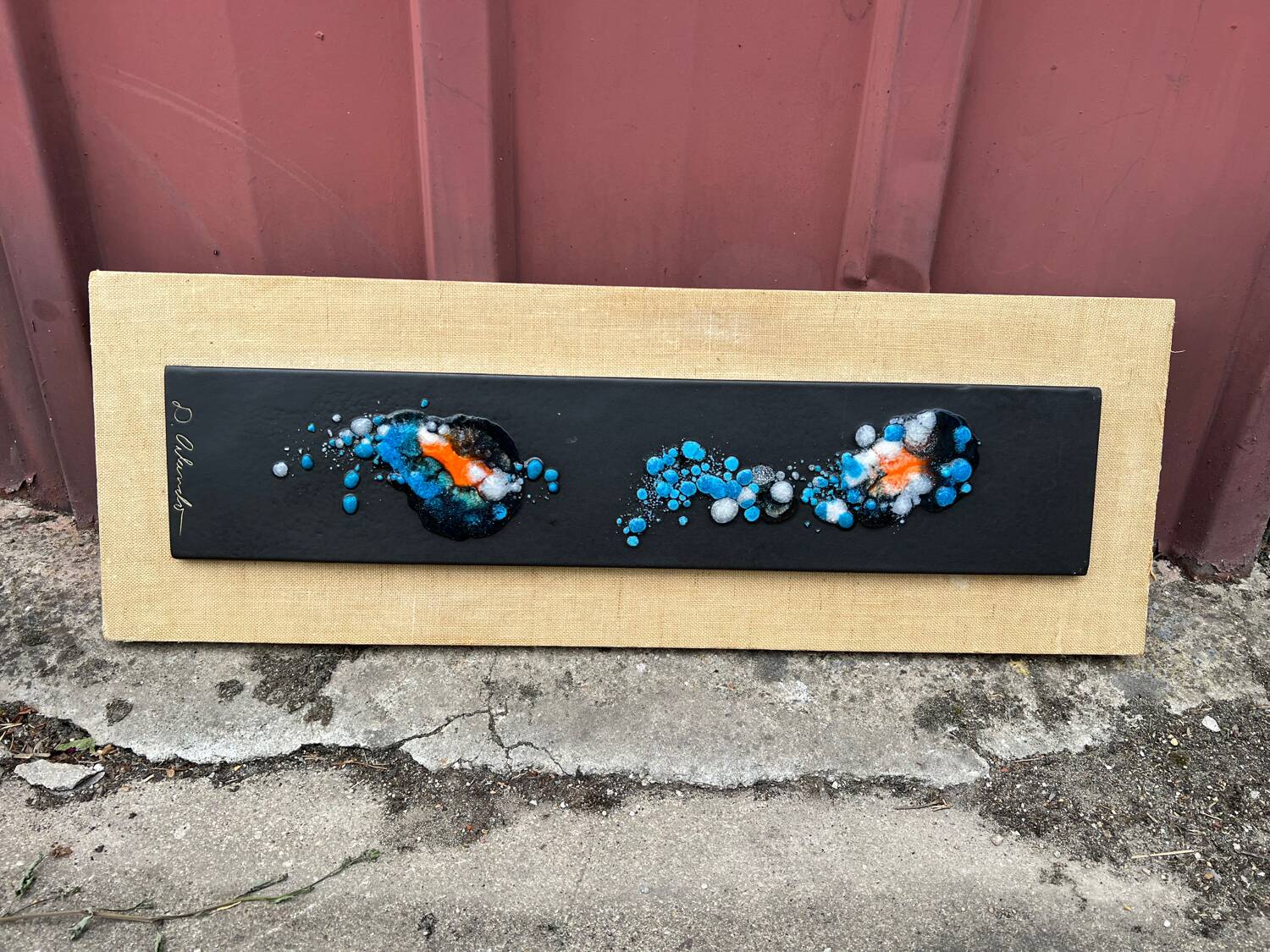 Large ceramic by Denise ORLANDO