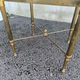 Onyx brass coffee table