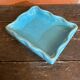 Vide Poche Ancien D YRONDY Céramique Bleu Turquoise Made In France Vin