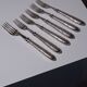 Dessert or entremets forks Mappin & Webb antique silver-plated