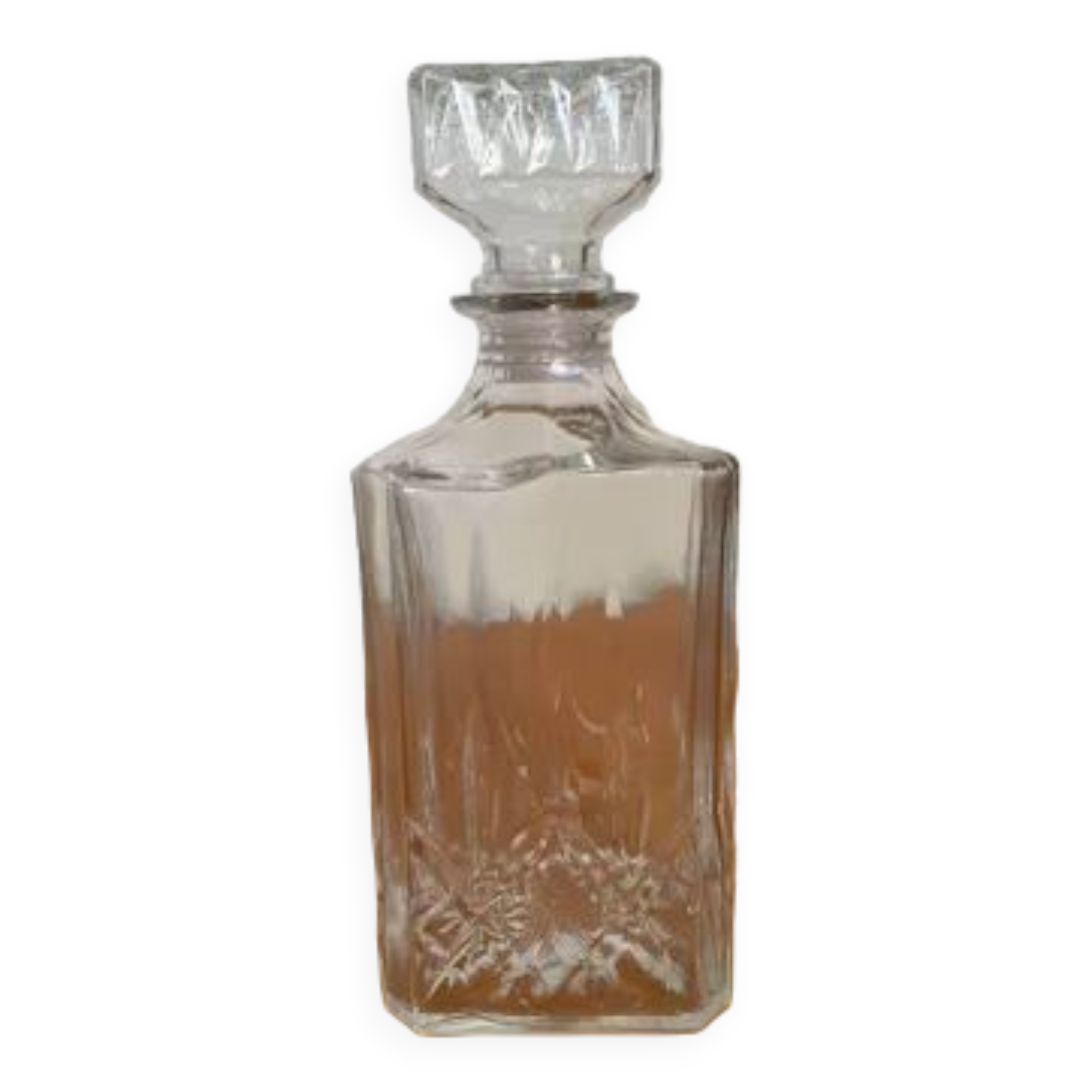 Vintage whiskey decanter