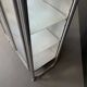 2x vintage italian medical display cabinets from profa - padua