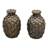 Ancienne saliere sel poivre design vintage ananas Mauro Manetti