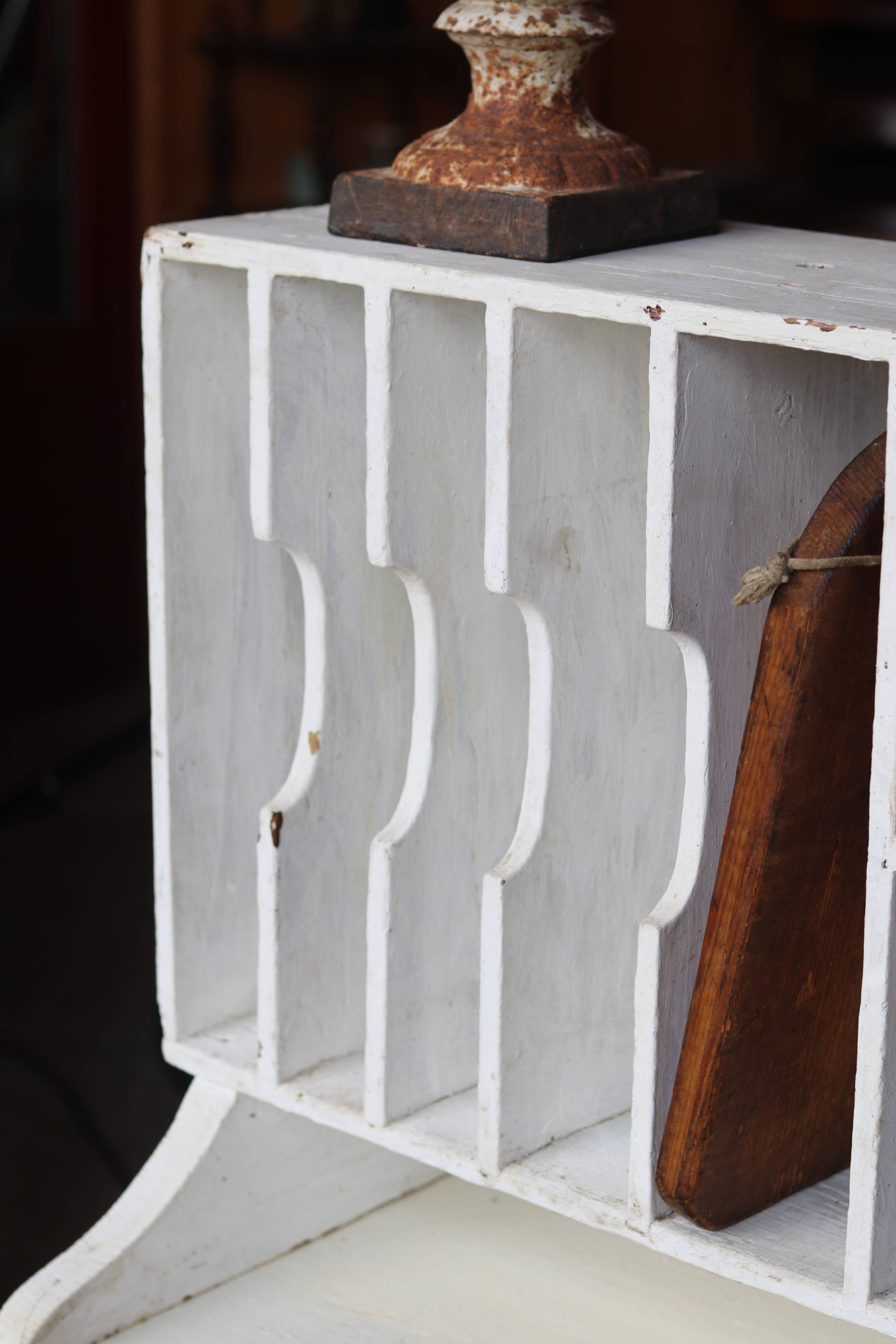 Antique wooden work table