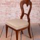 Biedermeier Chairs in Walnut, Austria, 1830s, Set of 4