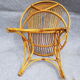 Set de 3 fauteuils rotin corbeille adulte