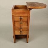 Bedside Walnut drawer XIX