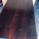 110cm bistro table with solid wood top