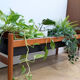 Teak planter