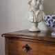 Louis XV style console in cherry wood, 20th century.
