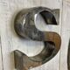 Vintage sign letter