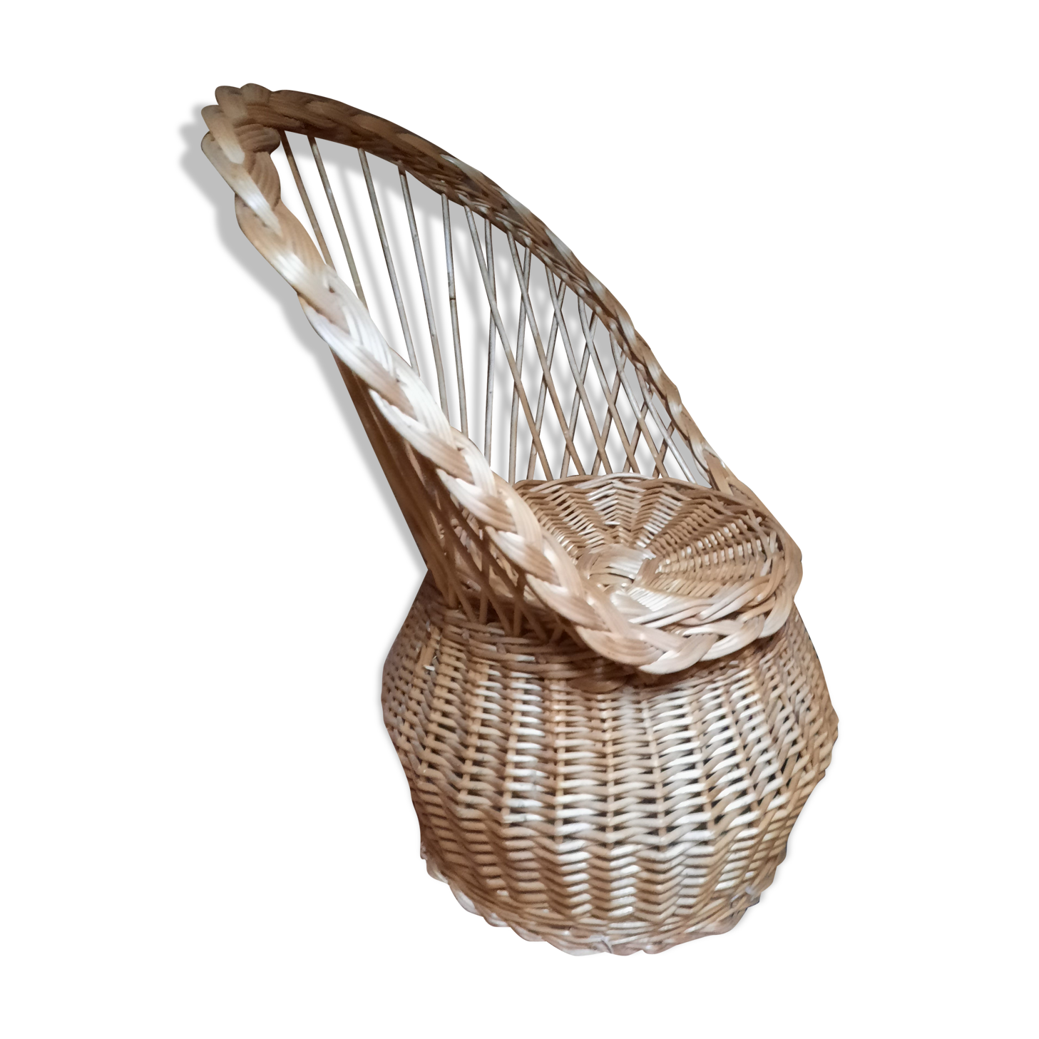 Wicker child chair