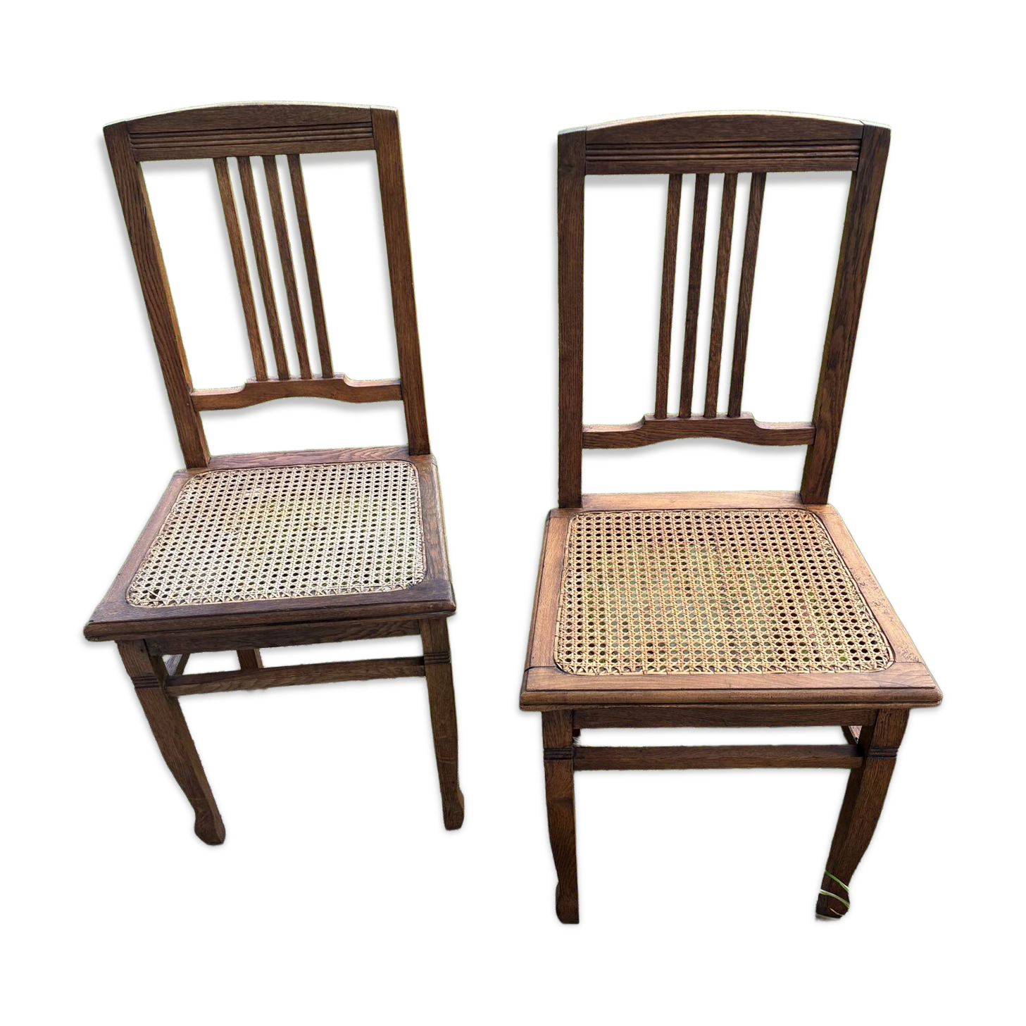 Paire de chaise art nouveau