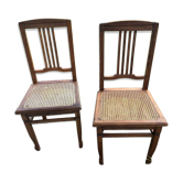 Paire de chaise art nouveau