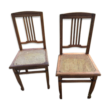 Art Nouveau chair pair