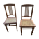 Paire de chaise art nouveau