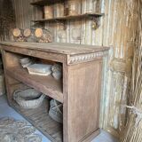 Oak counter