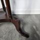 Élégant support de plante / table d'appoint en acajou victorien