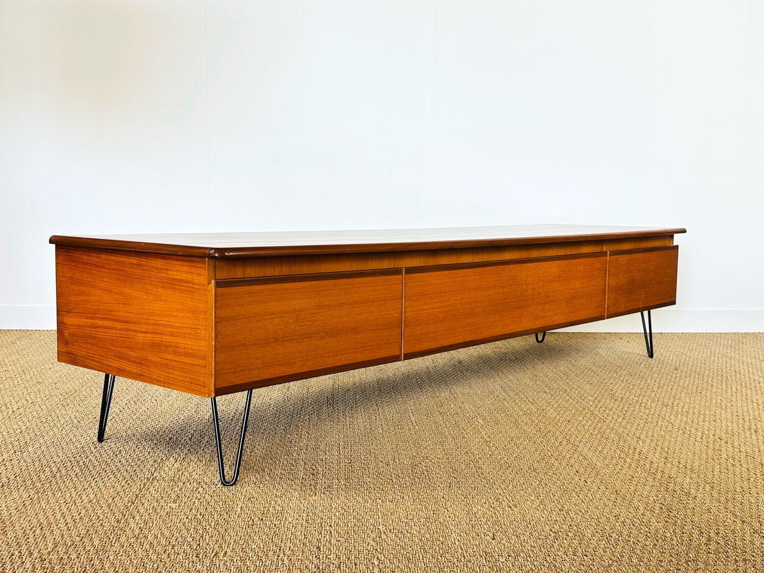 Scandinavian teak sideboard from the 1960s.