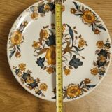 Assiette pillivuyt decor grand feu