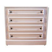 Commode rose type art déco